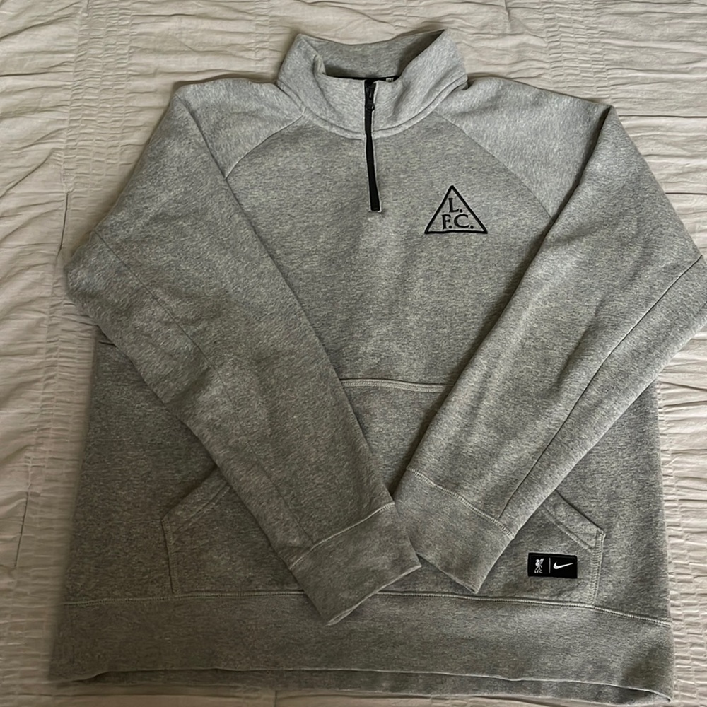 Liverpool FC half-zip sweatshirt